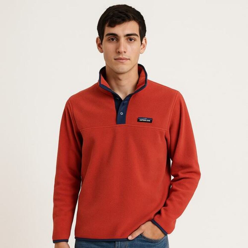 Patagonia Men's microD snap-T Pullover‎ Worn Wear size XS
